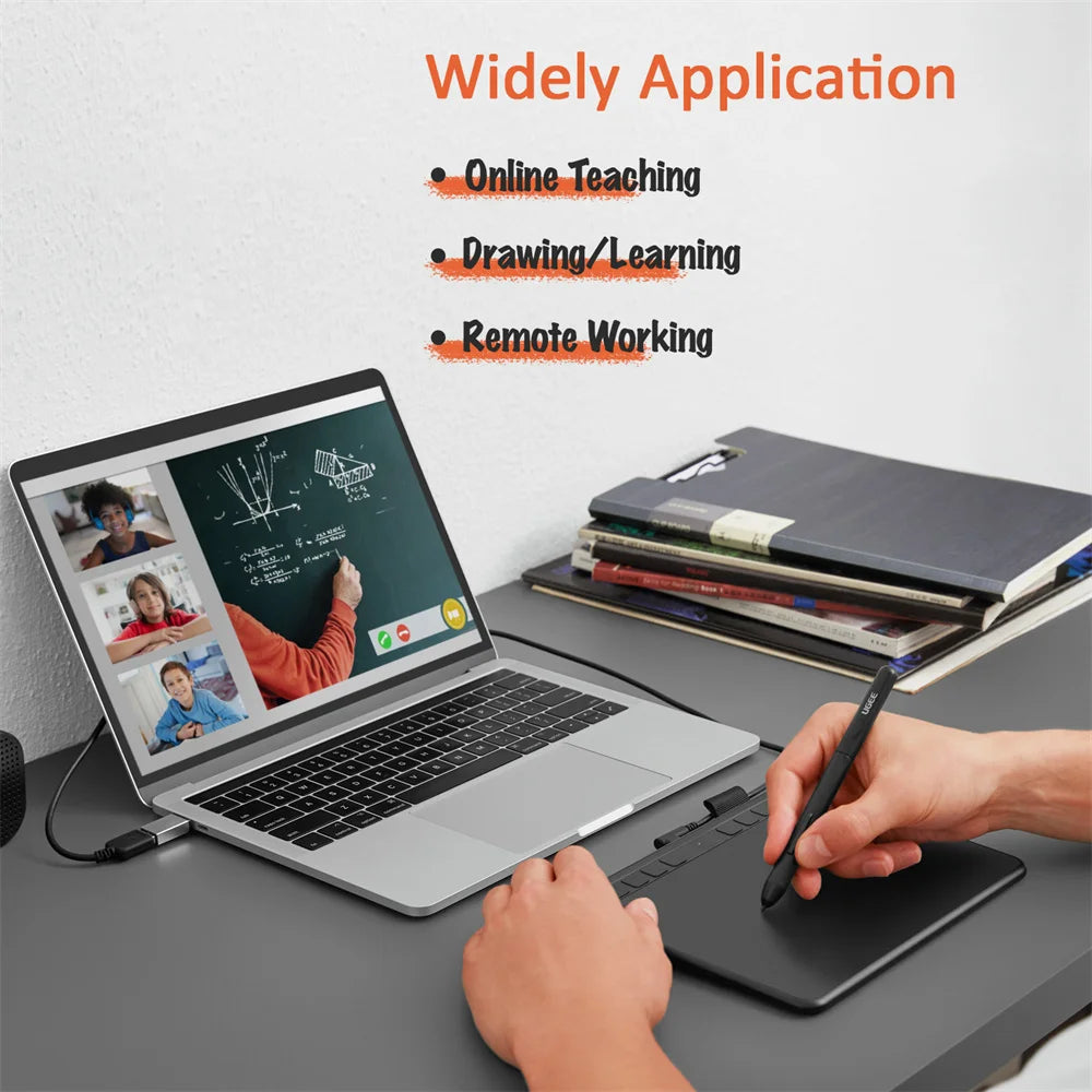 60° Pen Tablet Digital Art Pad 8192 Level